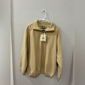 Tommy Bahama Men's  Quarter-Zip Fleece Pullover size large